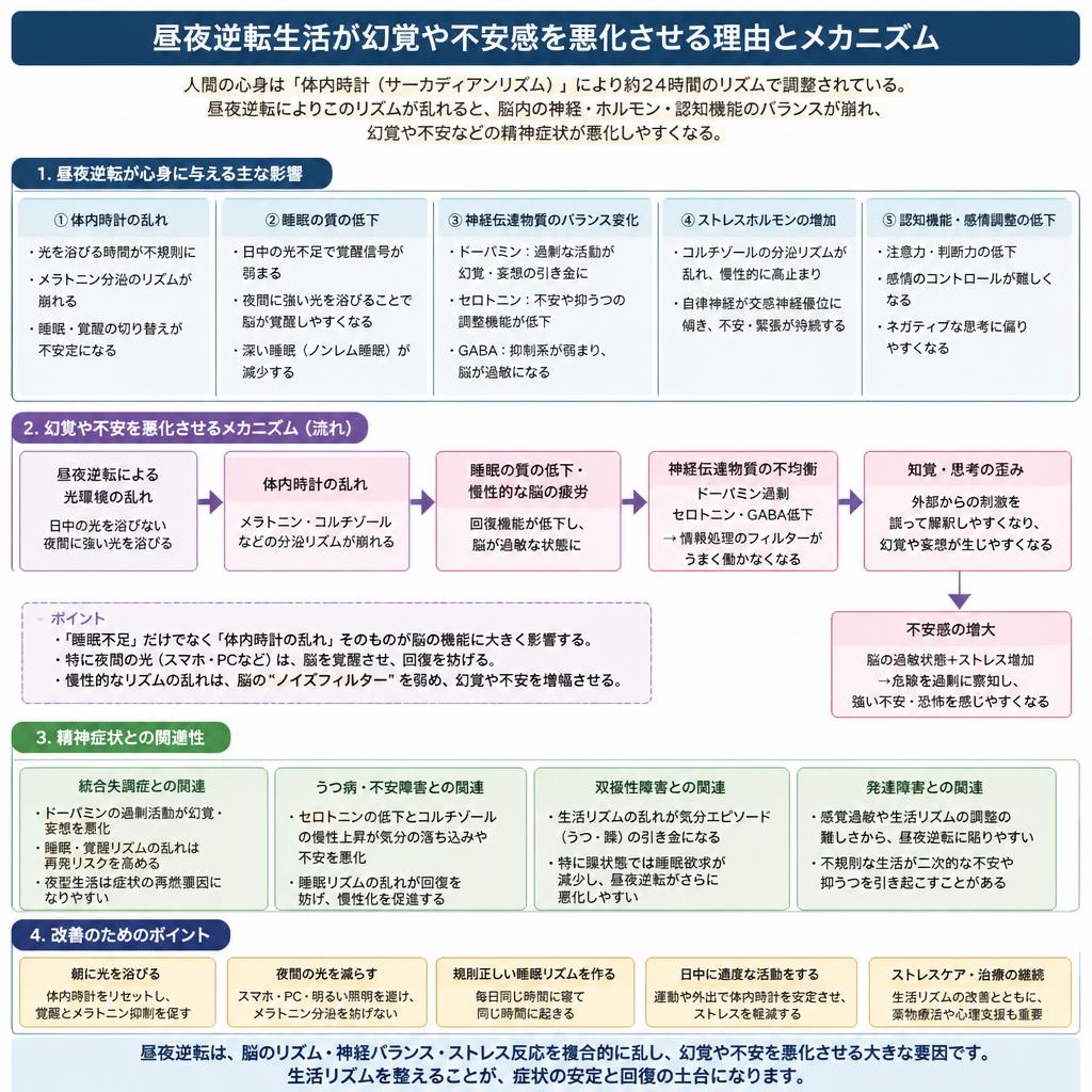 2. 幻覚と不安の関係