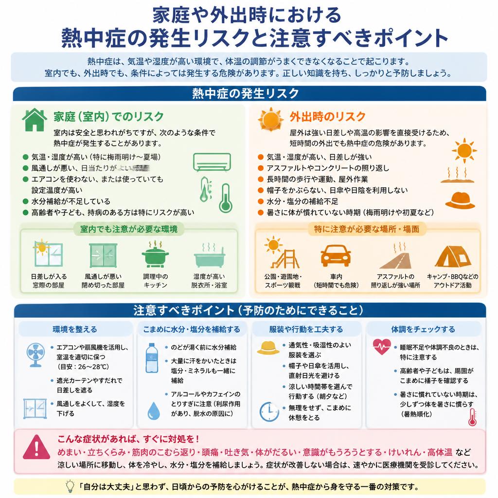 2. 日常生活に潜む熱中症の危険
