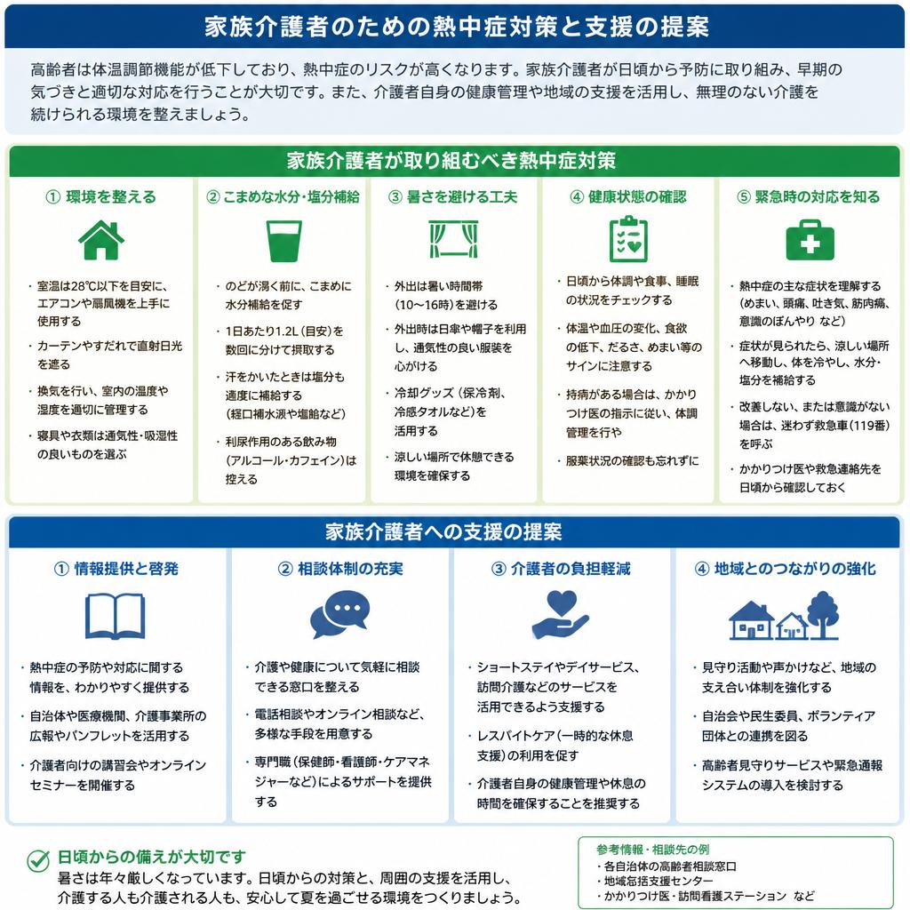 5. 家族介護と連携したサポート