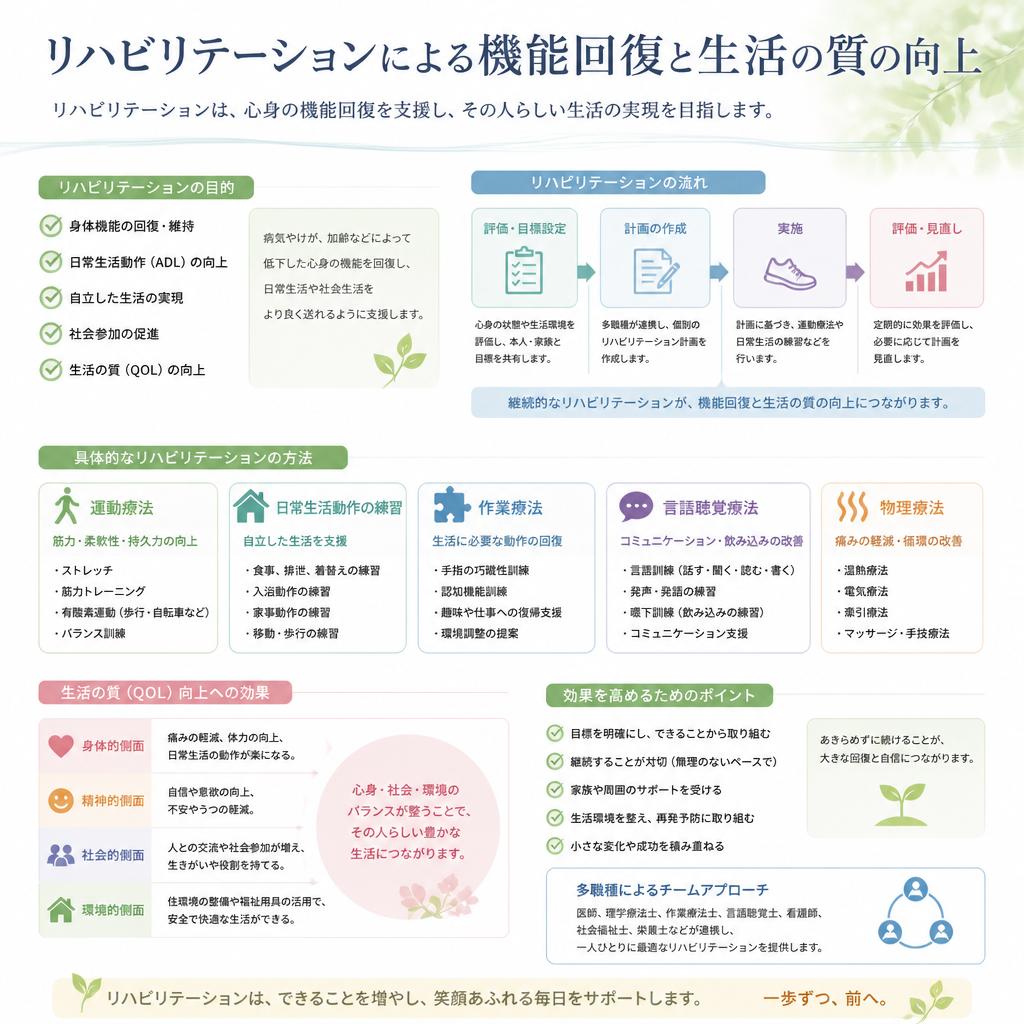 継続的リハビリの重要性