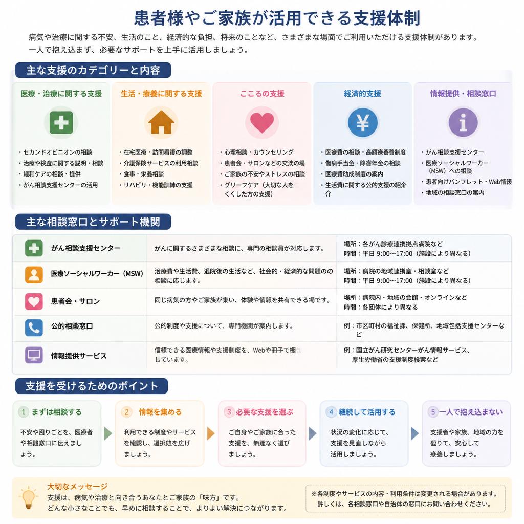 患者支援の仕組み