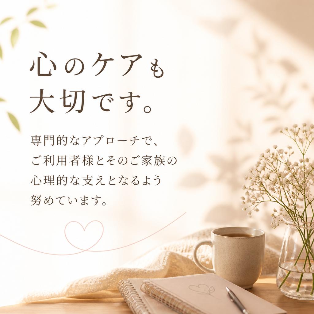 心理的サポートの提供