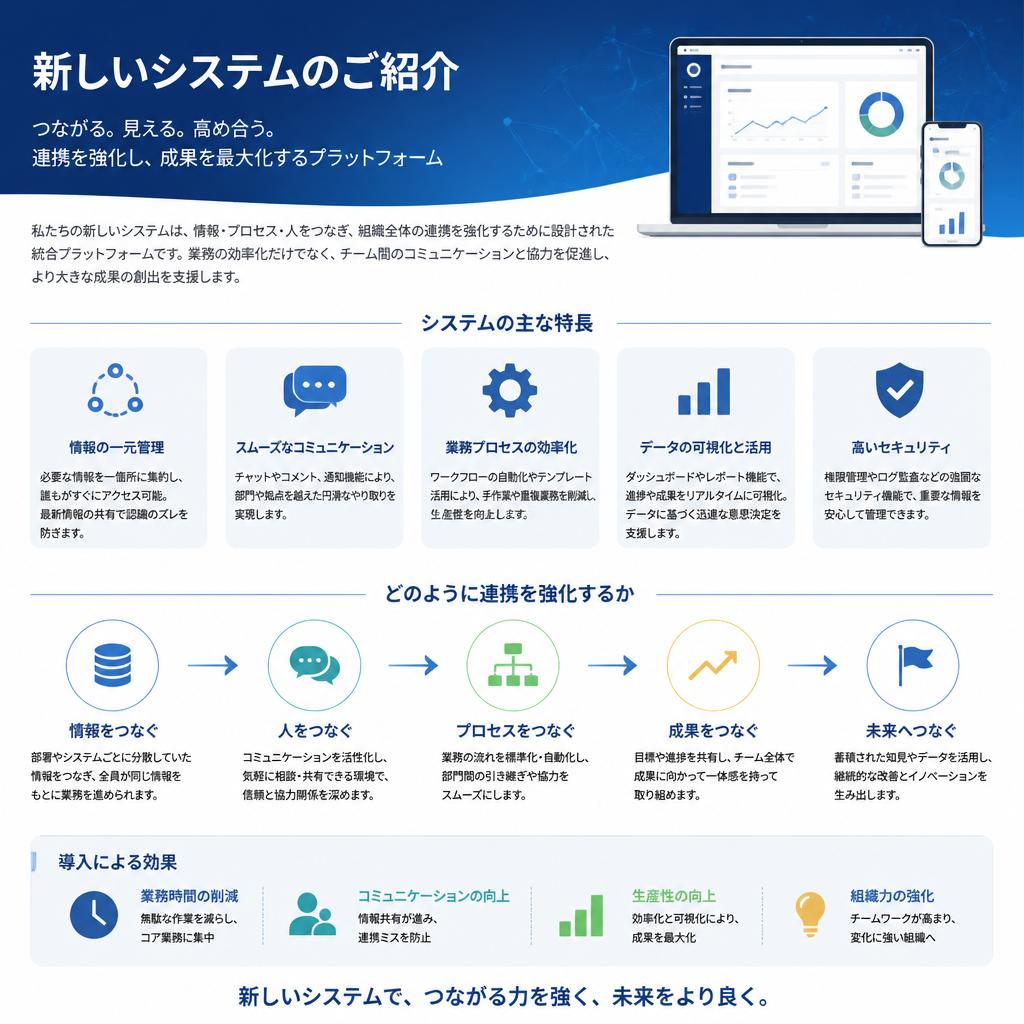 4. 新たなシステムのご紹介