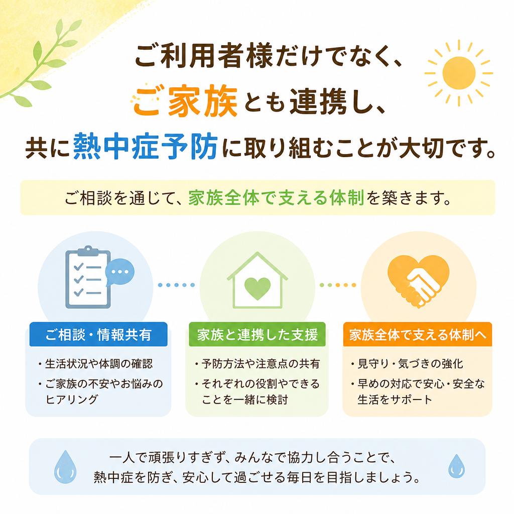 家族との連携