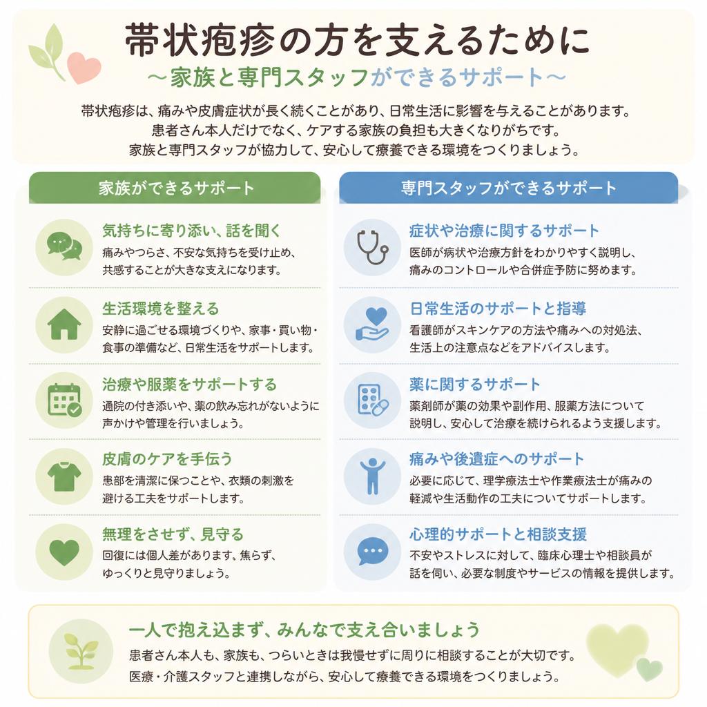 家族へのサポート
