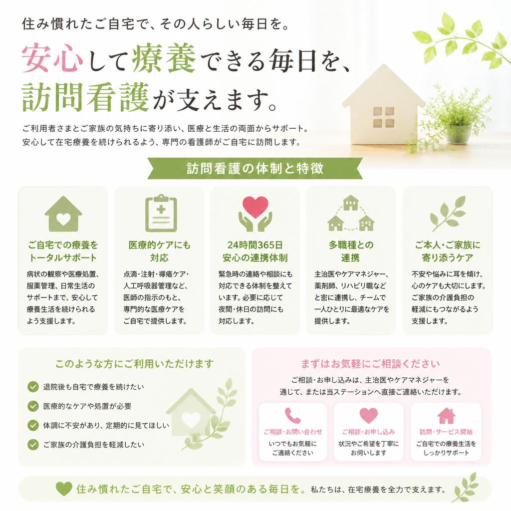 安心できるケア環境