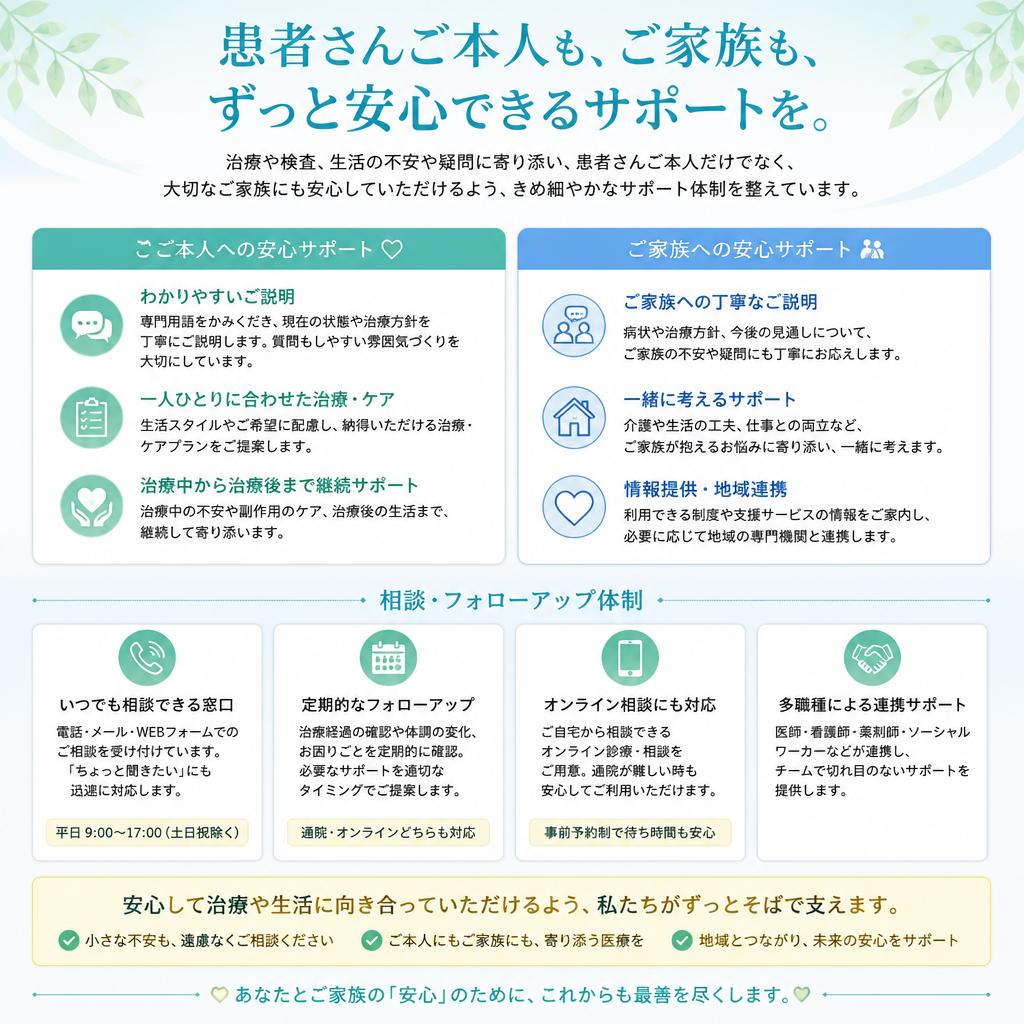 家族支援と相談体制