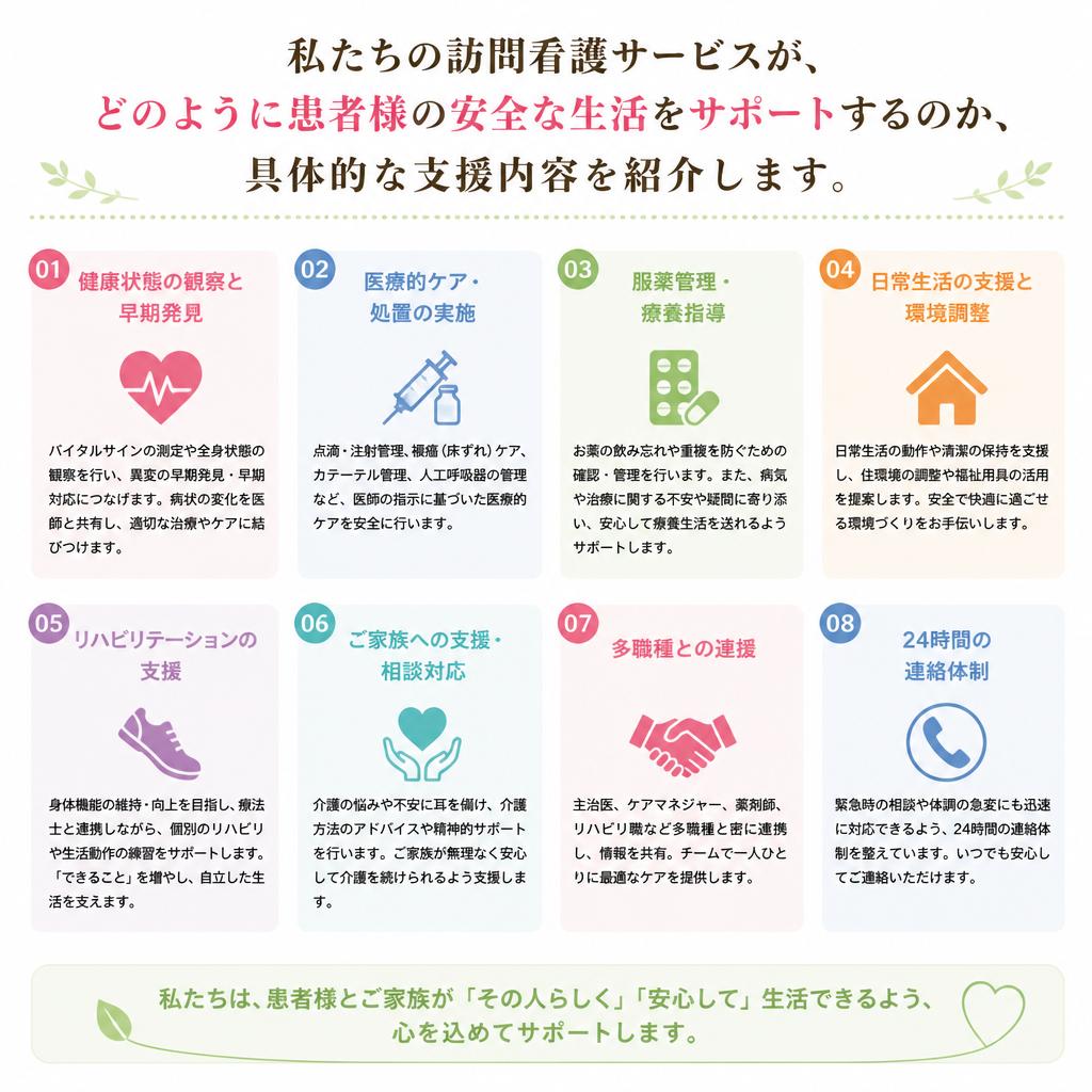 訪問看護ができること