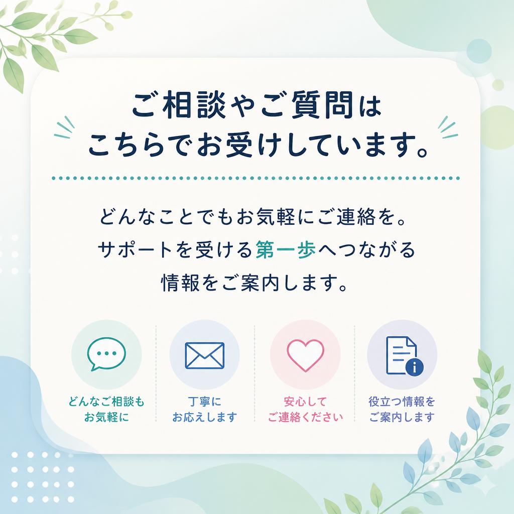 7. お問い合わせ・相談窓口について