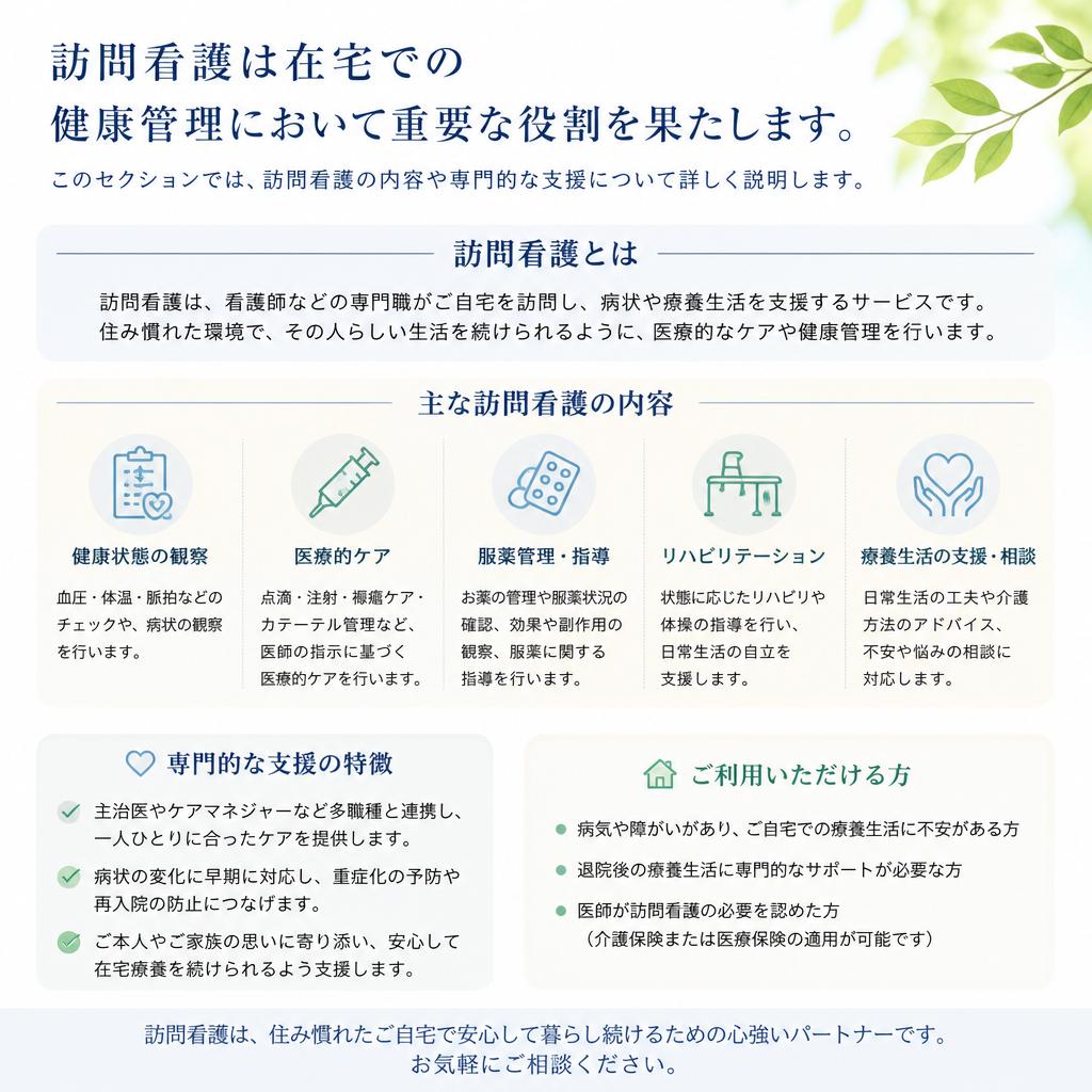 訪問看護の役割と重要性