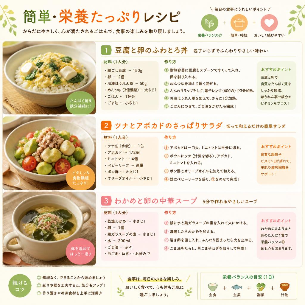 日常生活に彩りを加えるレシピ