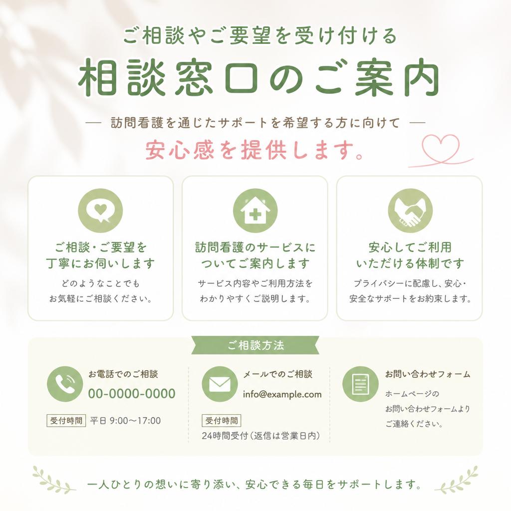 お問い合わせ・ご相談窓口