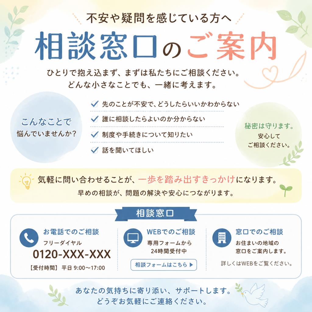 お問い合わせはお気軽に