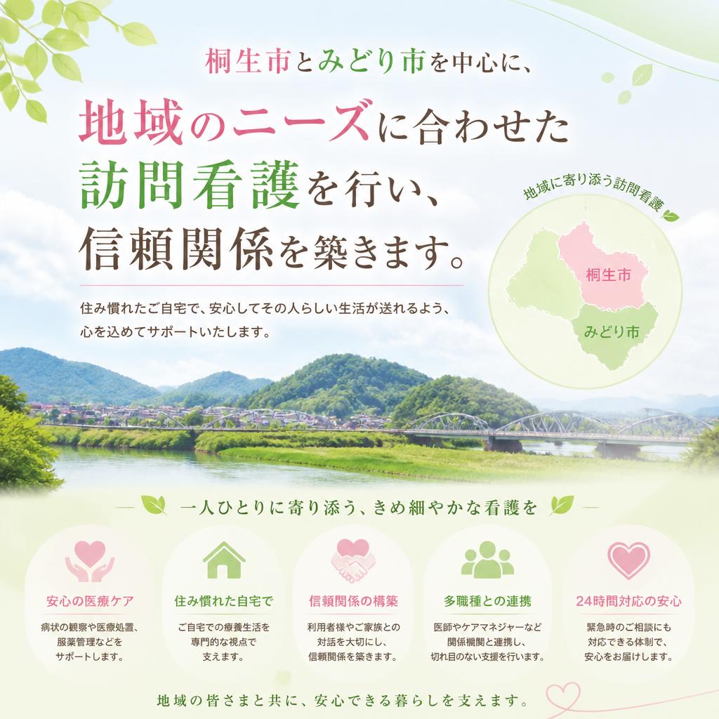 地域密着型の訪問看護サービス
