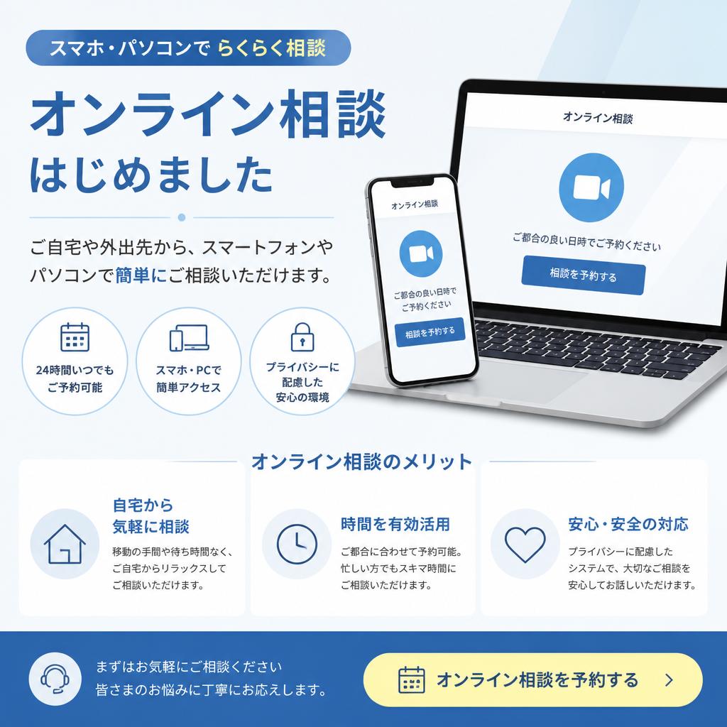 気軽にオンライン相談