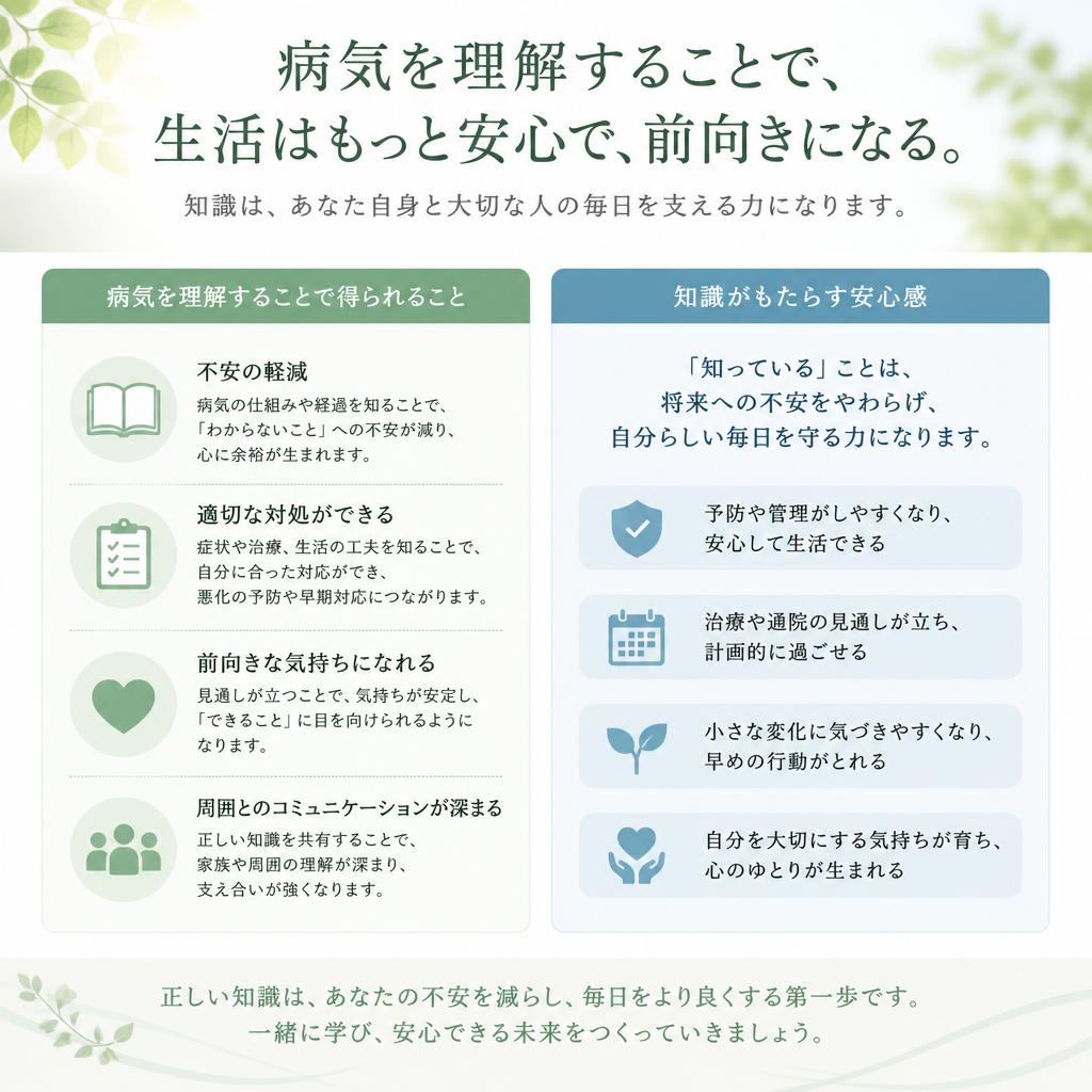 病気理解とその影響