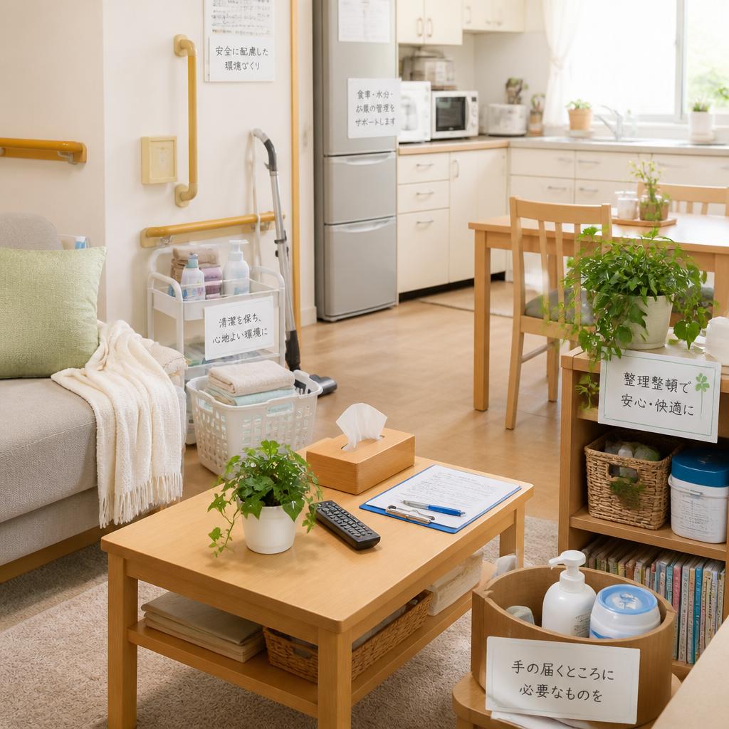 退院後の生活を快適にする生活支援
