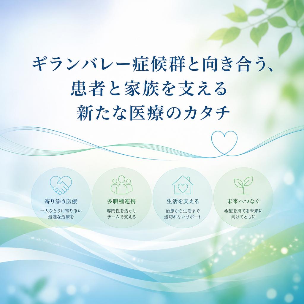 ギランバレー症候群と向き合う、患者と家族を支える新たな医療のカタチ
