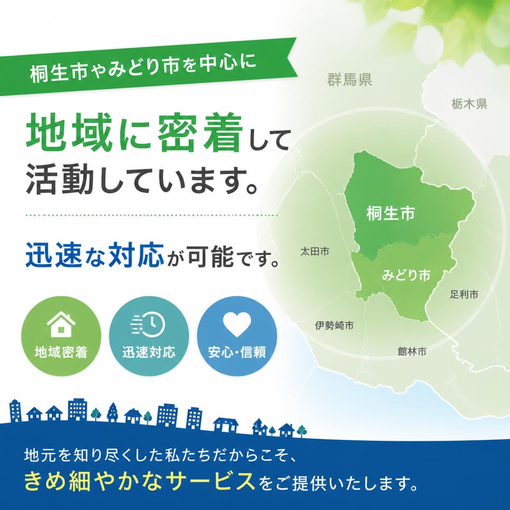 地域に密着した訪問スタイル