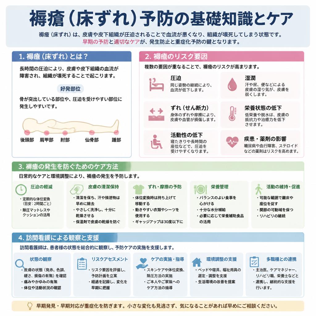 褥瘡予防の重要性