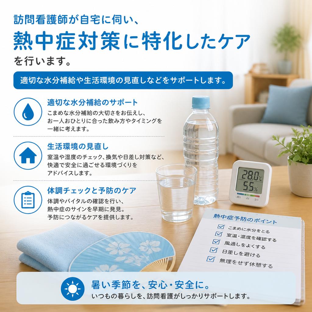 5. 熱中症対策に役立つケア