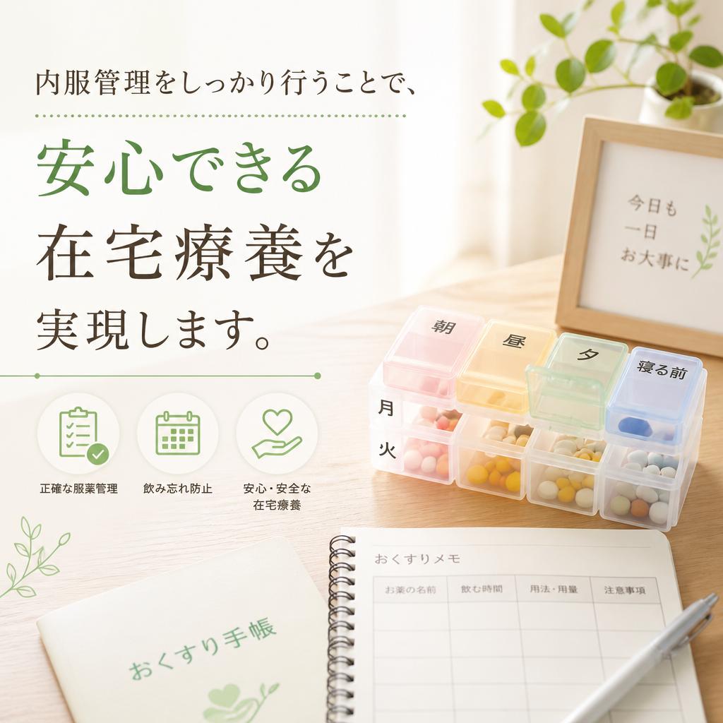 自宅での内服管理の重要性