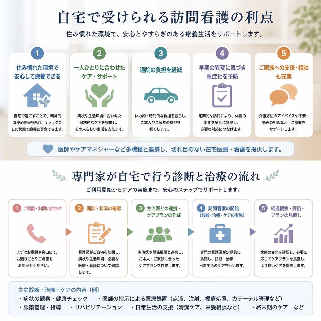 訪問看護のメリット
