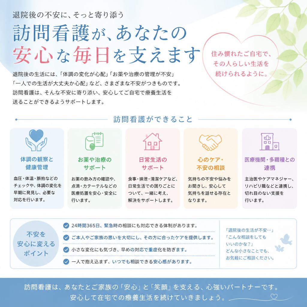 4. 退院後の心強い支え